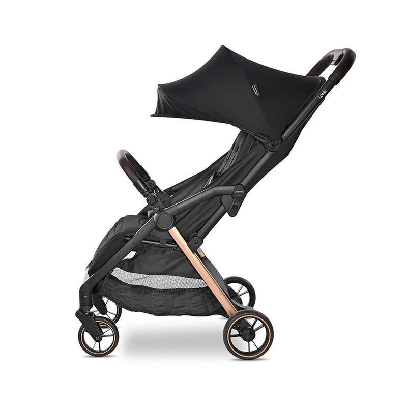 لوريلي عربة أطفال قابلة للطي تلقائيًا لوريت (22 كجم) - اسود - 1002198 - Image 2